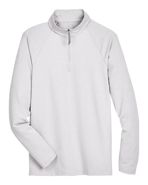 CrownLux Performance® Clubhouse Micro-Stripe Quarter-Zip Pullover | USA Decoration