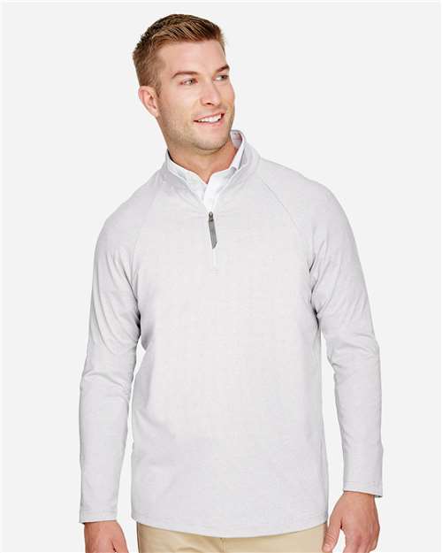 CrownLux Performance® Clubhouse Micro-Stripe Quarter-Zip Pullover | USA Decoration