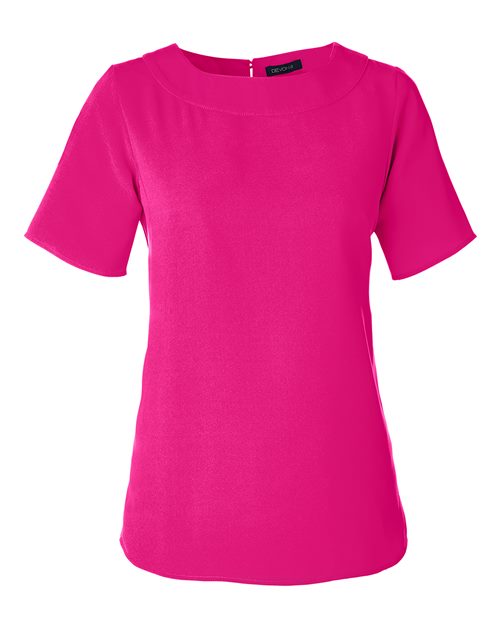 Women's Perfect Fit™ Boat Neck Blouse | USA Decoration