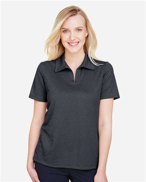 Women's CrownLux Performance® Address Melange Polo | USA Decoration