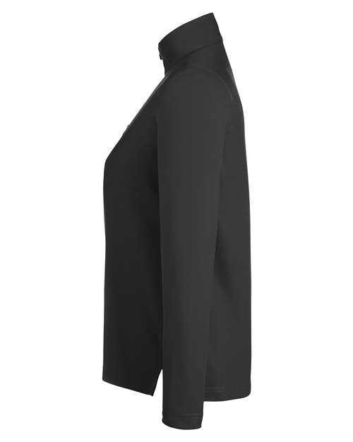 Women's Fusion ChromaSoft™ Pique Quarter-Zip Pullover | USA Decoration