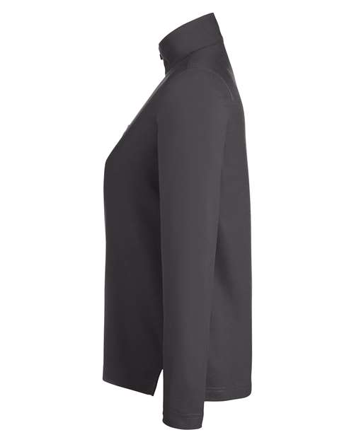 Women's Fusion ChromaSoft™ Pique Quarter-Zip Pullover | USA Decoration
