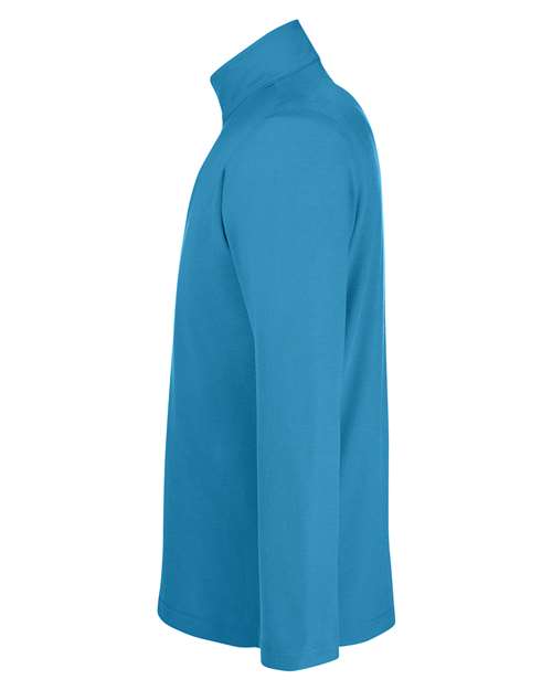 Fusion ChromaSoft™ Pique Quarter-Zip Pullover | USA Decoration