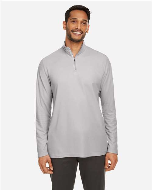 Fusion ChromaSoft™ Pique Quarter-Zip Pullover | USA Decoration