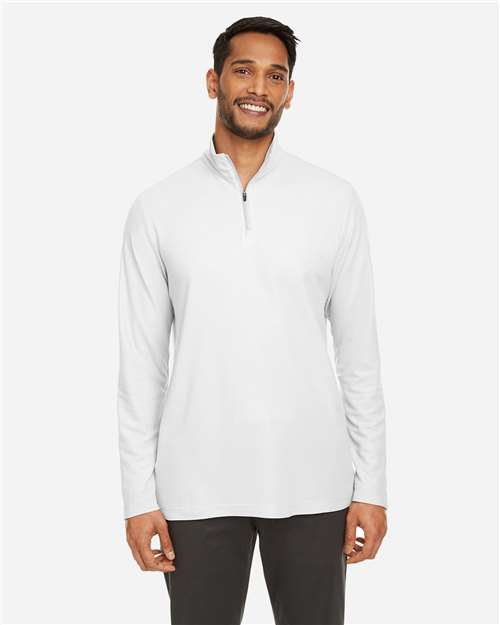 Fusion ChromaSoft™ Pique Quarter-Zip Pullover | USA Decoration