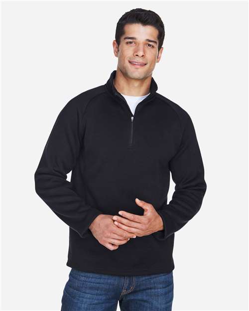 Bristol Sweater Fleece Quarter-Zip Pullover | USA Decoration