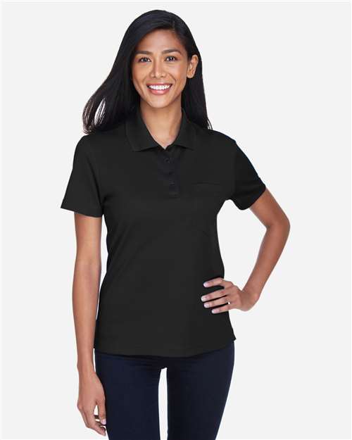 Women's Origin Performance Piqué Polo with Pocket | USA Decoration