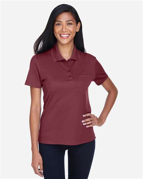 Women's Origin Performance Piqué Polo with Pocket | USA Decoration