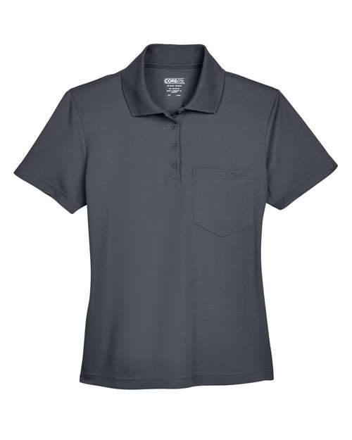 Women's Origin Performance Piqué Polo with Pocket | USA Decoration