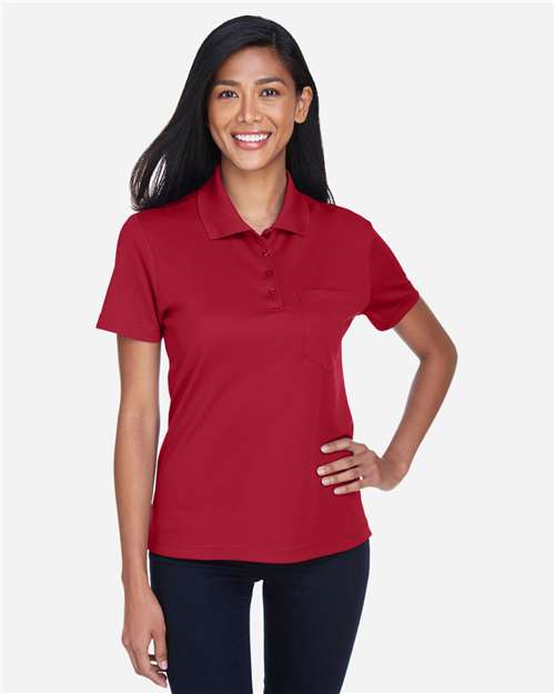 Women's Origin Performance Piqué Polo with Pocket | USA Decoration