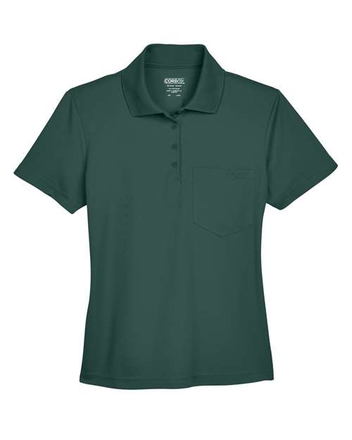 Women's Origin Performance Piqué Polo with Pocket | USA Decoration