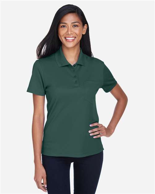 Women's Origin Performance Piqué Polo with Pocket | USA Decoration