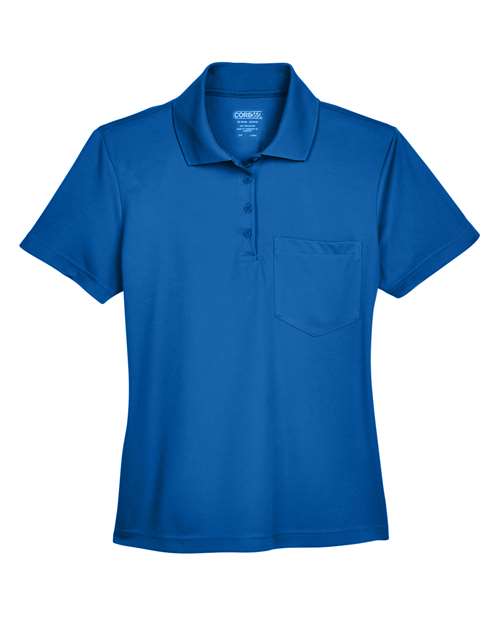 Women's Origin Performance Piqué Polo with Pocket | USA Decoration