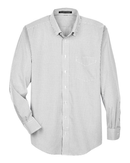 Crown Collection® Gingham Check Woven Dress Shirt | USA Decoration