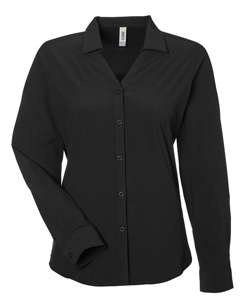 Women's Ultra UVP® Long Sleeve Marina Shirt | USA Decoration