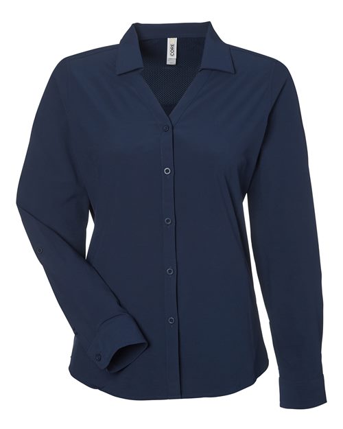 Women's Ultra UVP® Long Sleeve Marina Shirt | USA Decoration