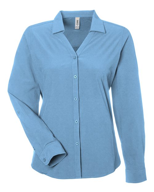 Women's Ultra UVP® Long Sleeve Marina Shirt | USA Decoration