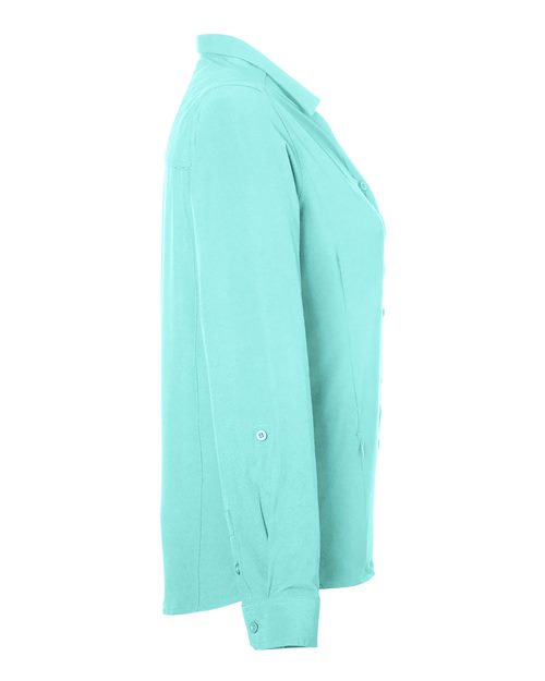 Women's Ultra UVP® Long Sleeve Marina Shirt | USA Decoration