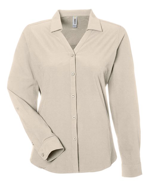 Women's Ultra UVP® Long Sleeve Marina Shirt | USA Decoration