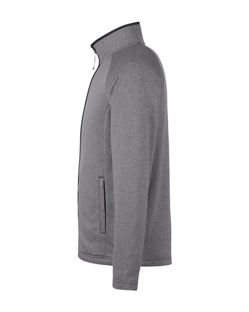 Venture Heathered Stripe Full-Zip | USA Decoration