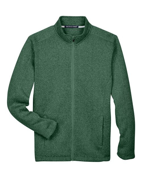 Bristol Full-Zip Sweater Fleece Jacket | USA Decoration