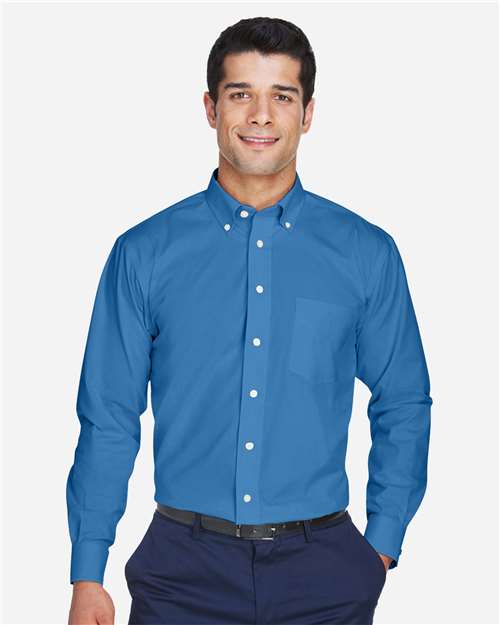 Crown Collection® Oxford Woven Dress Shirt | USA Decoration