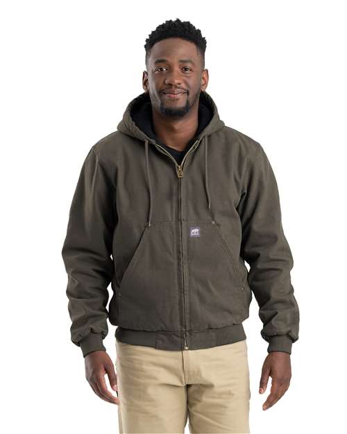 Heartland Washed Cotton Duck Hooded Jacket | USA Decoration