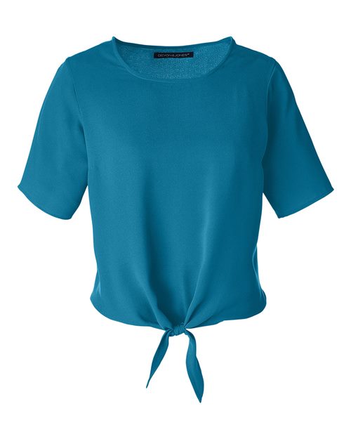 Women's Perfect Fit™ Tie Front Blouse | USA Decoration