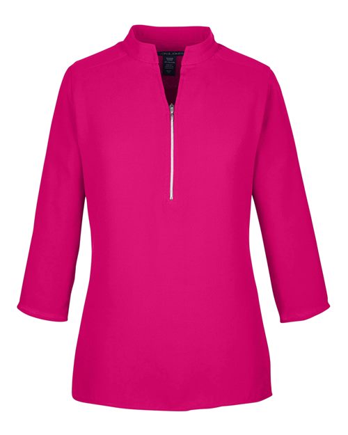 Women's Perfect Fit™ Three-Quarter Sleeve Crepe Tunic | USA Decoration