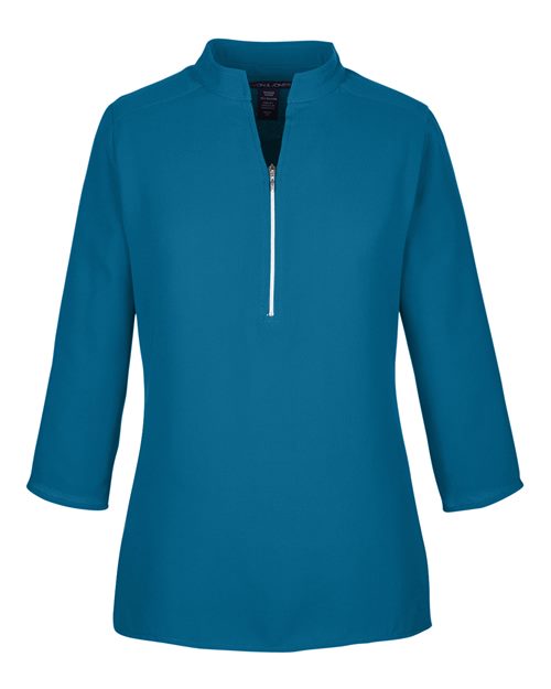 Women's Perfect Fit™ Three-Quarter Sleeve Crepe Tunic | USA Decoration
