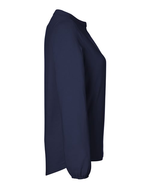 Women's Raleigh Half-Placket Knit Top | USA Decoration