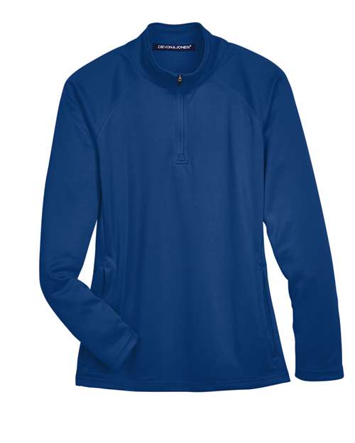 Women's Stretch Tech-Shell® Compass Quarter-Zip Pullover | USA Decoration