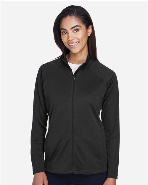 Women's Stretch Tech-Shell® Compass Full-Zip Jacket | USA Decoration