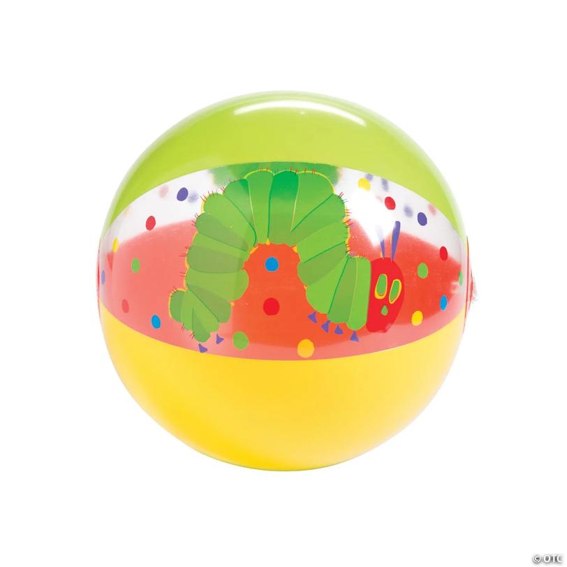11" Inflatable World of Eric Carle The Very Hungry Caterpillar™ Beach Balls - 12 Pc.