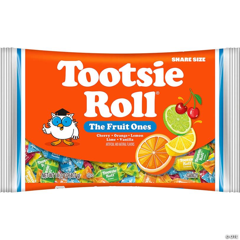 11 oz. Tootsie Roll® Fruit Rolls® Candy - 60 Pc. | USA Decoration®