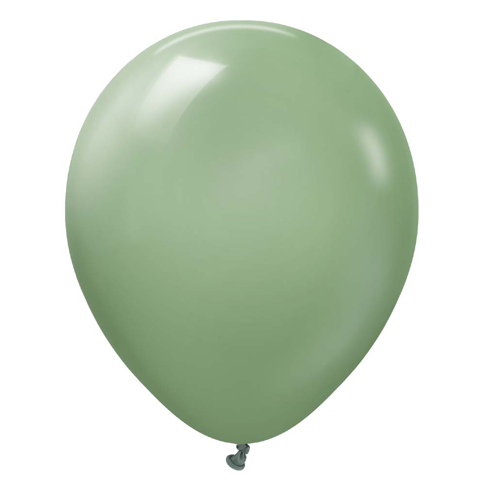 Latex Balloons 12 Inch Kalisan Retro Eucalyptus