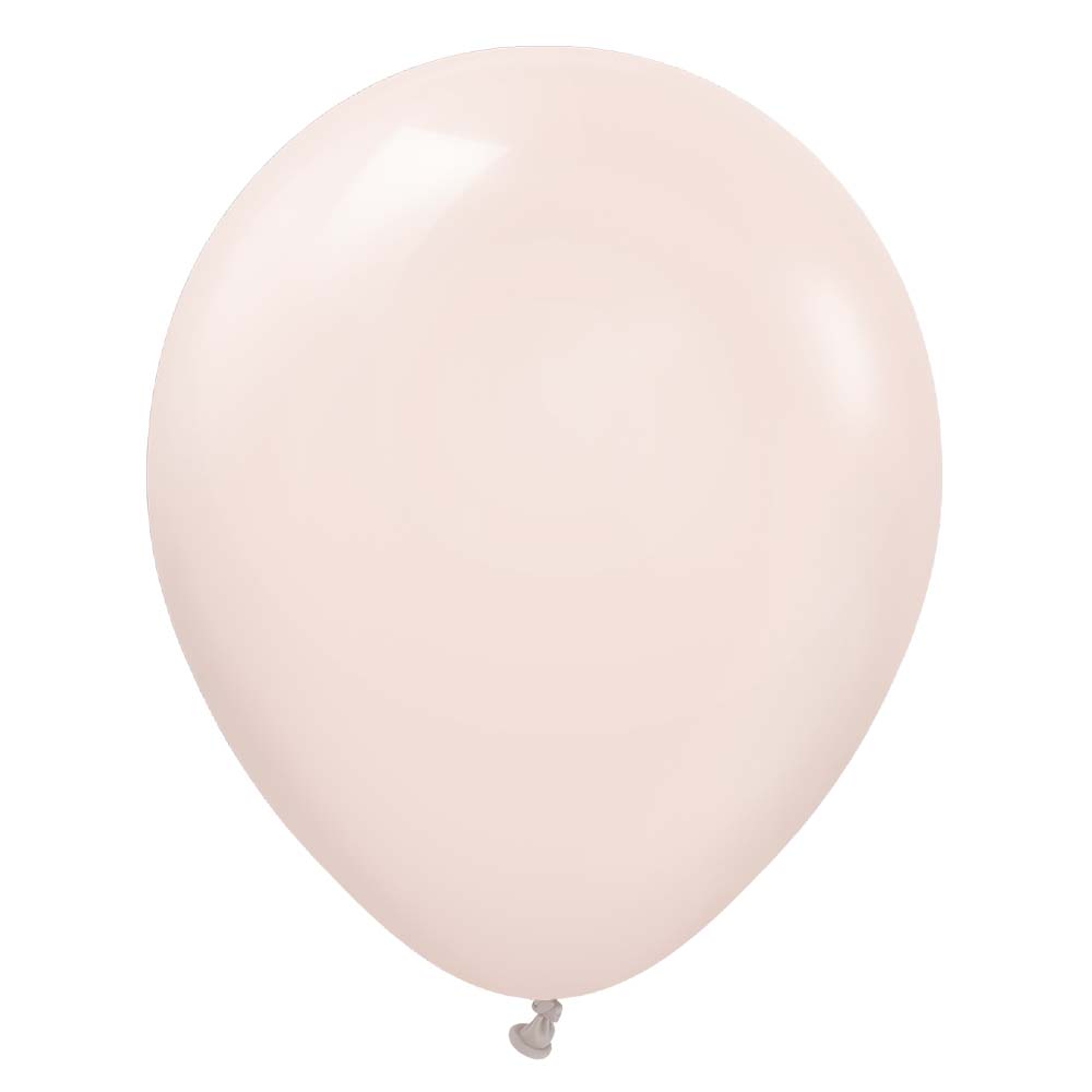 Latex Balloons 12 Inch Kalisan Standard Pink Blush