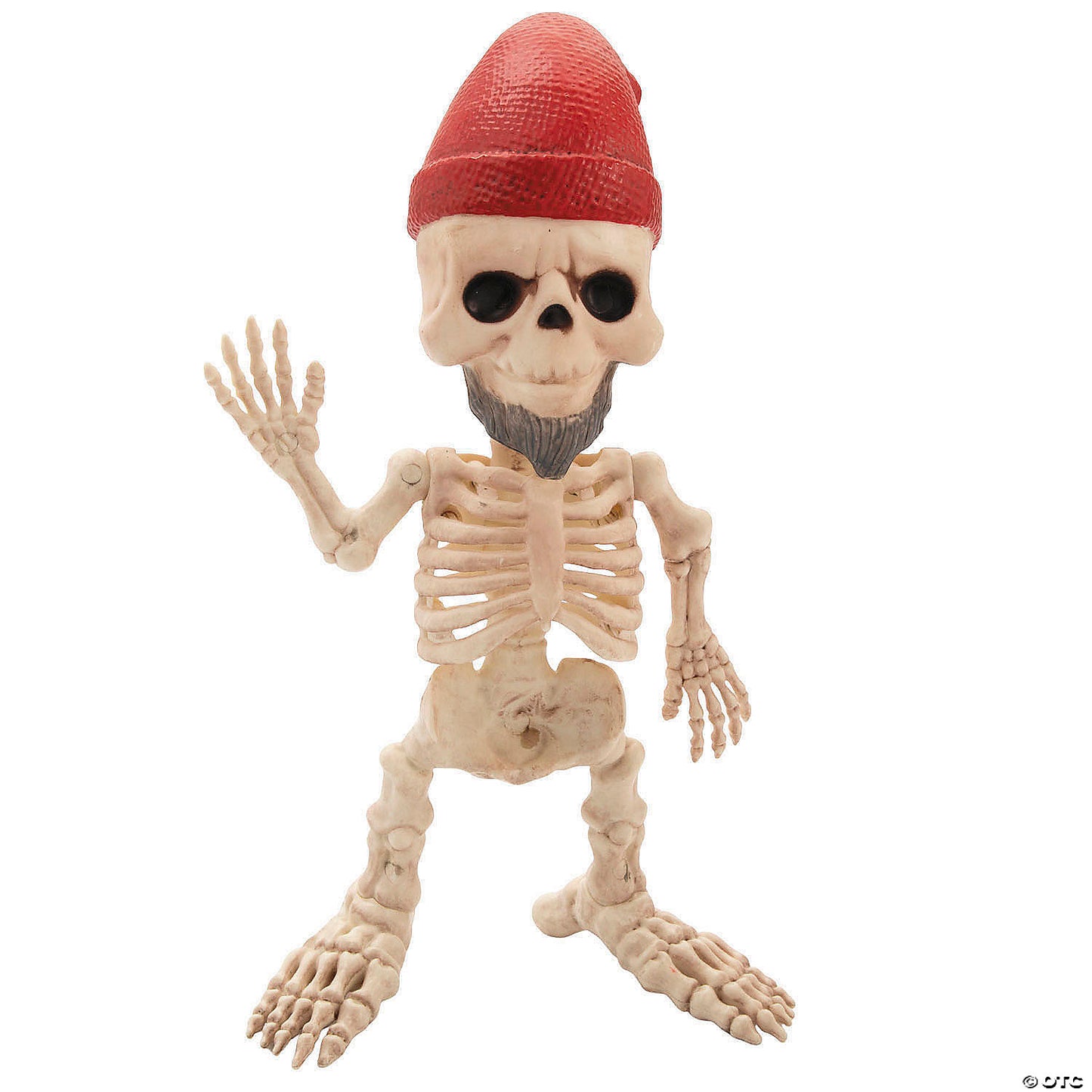 12" Standing Gnome Skeleton Halloween Decoration | USA Decoration®