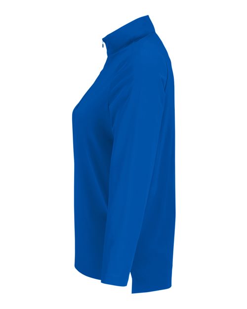Women's CrownLux Performance® Windsor Welded Quarter-Zip Pullover | USA Decoration