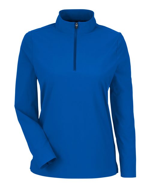 Women's CrownLux Performance® Windsor Welded Quarter-Zip Pullover | USA Decoration