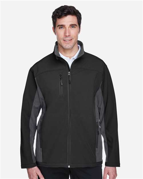 Soft Shell Colorblock Jacket | USA Decoration