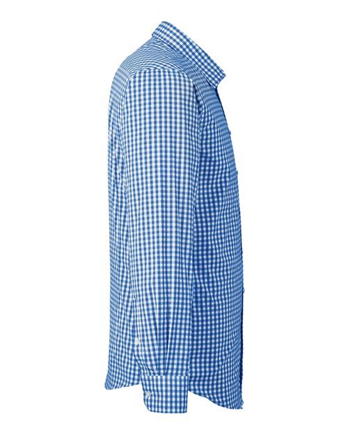 CrownLux Performance® Gingham Dress Shirt | USA Decoration