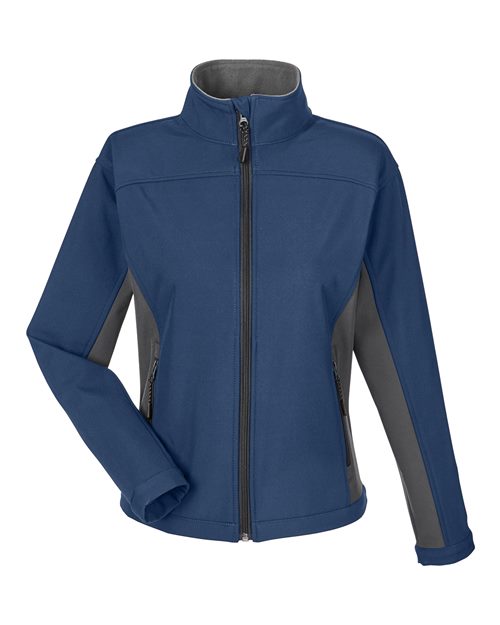 Women's Soft Shell Colorblock Jacket | USA Decoration