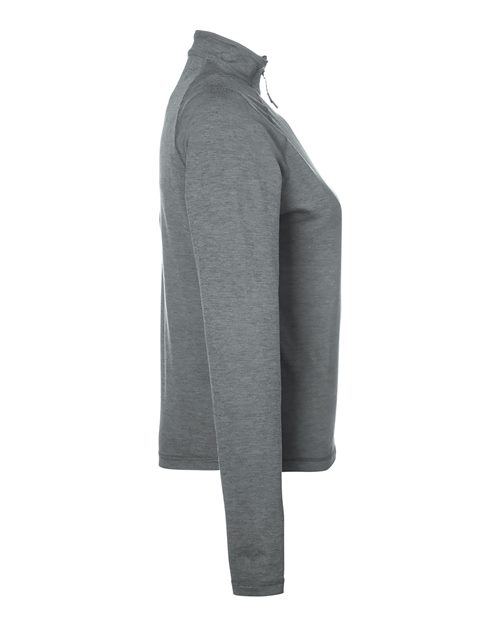 Women's Marbled Jersey Fairway Quarter-Zip Pullover | USA Decoration