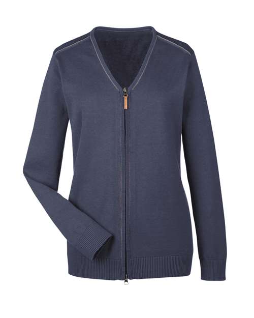 Women's Manchester Fully-Fashioned Full-Zip Cardigan Sweater | USA Decoration