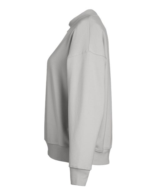 Women's Vintage Oversized Crew Pullover | USA Decoration