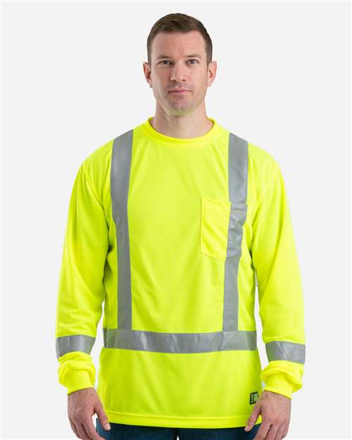 Hi-Vis Class 3 Performance Pocket T-Shirt | USA Decoration
