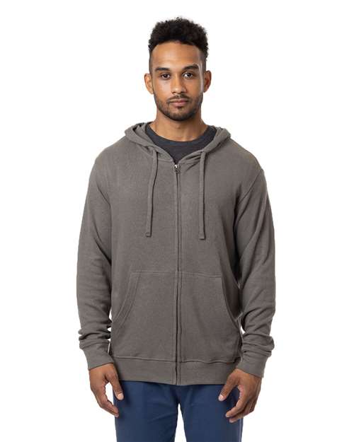 Hemp Hero Full-Zip Hooded Sweatshirt | USA Decoration
