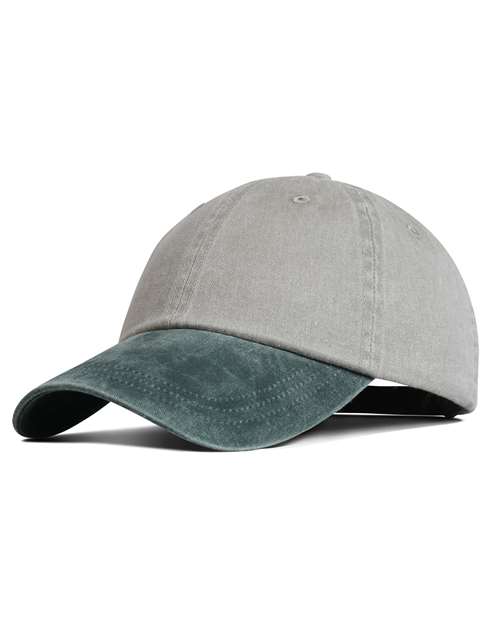 Washed Cotton Pigment-Dyed Cap | USA Decoration