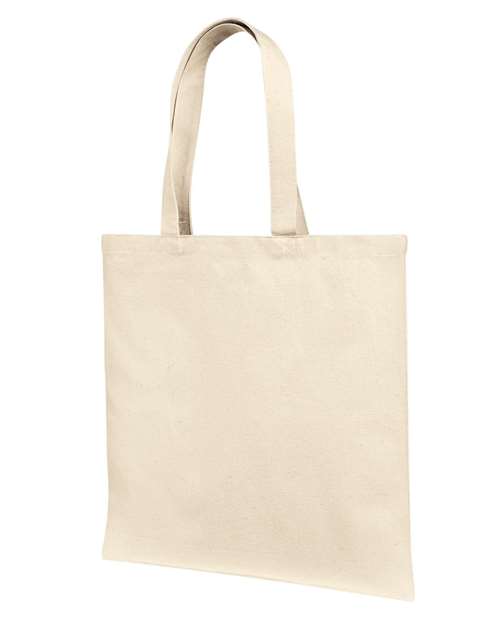 Cotton Canvas Tote Bag With Self Fabric Handles | USA Decoration